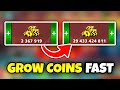 How to grow coins in 8 ball pool