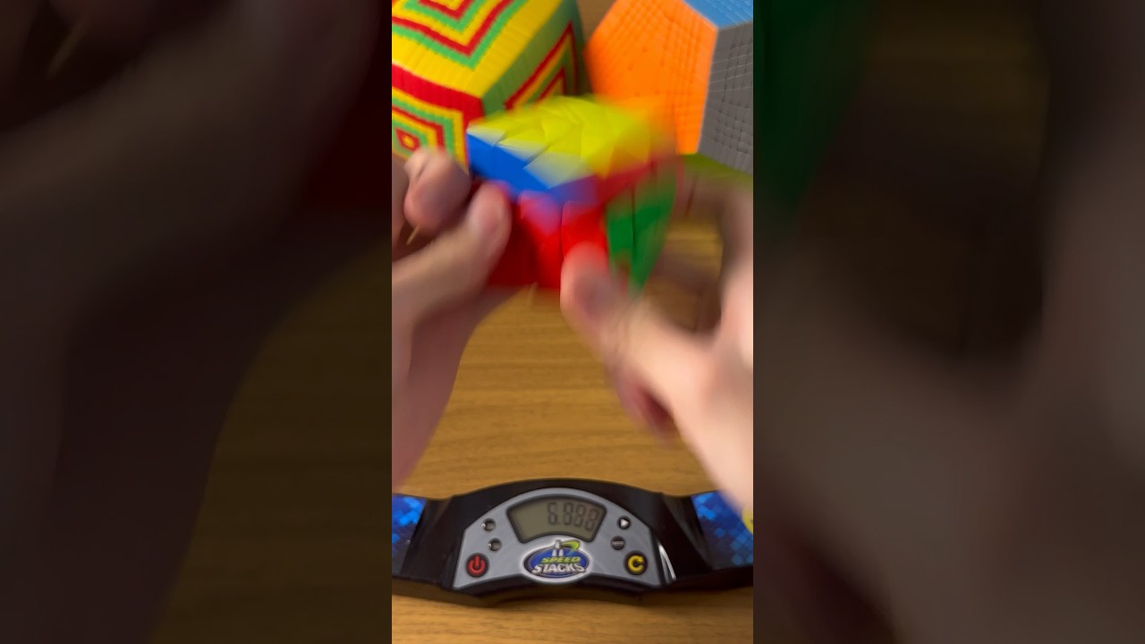 Slow Motion Rubik’s Cube Solve FAIL!