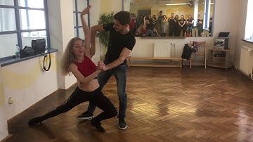 Brandon Zk & Magdalena Latas - Best part - Zouk Improvisation