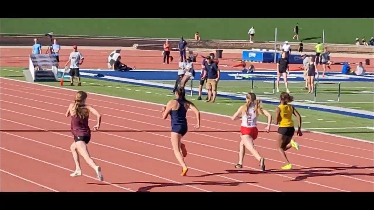 Pueblo Twilight Track Meet Girls 100M Dash at CSUPueblo Thunderbowl