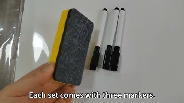 Weak Magnetic Whiteboard Demo | Lightweight Magnetic Hold for Easy Use