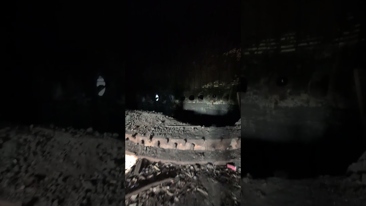 внутри доменной печи 