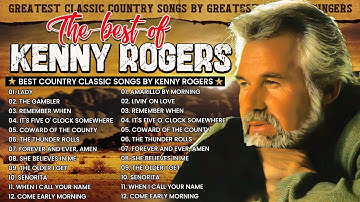 Kenny Rogers - Greatest Hits (Full Album, Super Collection)