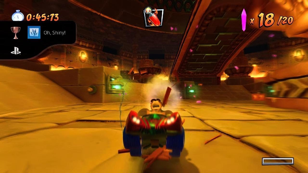 Crash Team Racing Nitro-Fueled Oh, Shiny Trophy