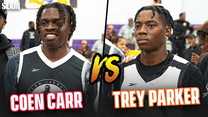 THIS DUNK CONTEST WAS CRAZY 🔥🔥🔥 Trey Parker & Coen Carr Go Off at the Iverson Classic Dunk Contest 😳