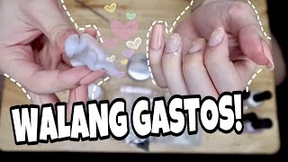 PAANO TANGGALIN ANG FAKE NAILS (How to remove fake nails at home🤔) part 2 || JanaRickaFerde