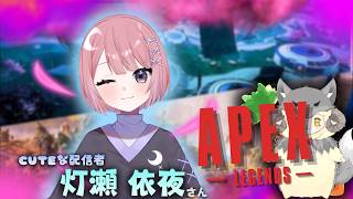 【APEX】Cuteな配信者【灯瀬 依夜さん】と今夜はコラボでチャンピオン目指す！！