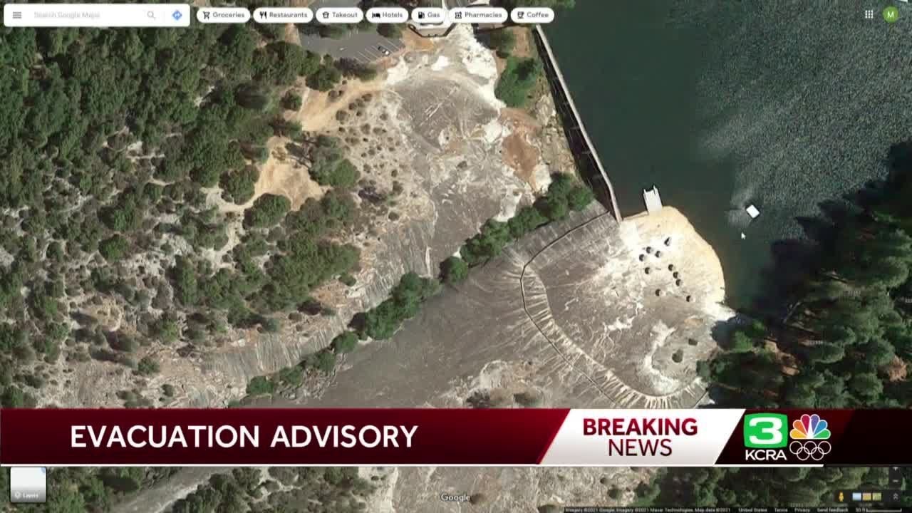 Evacuation advisory issued for areas of Twain Harte in Tuolumne County after dam cracks YouTube