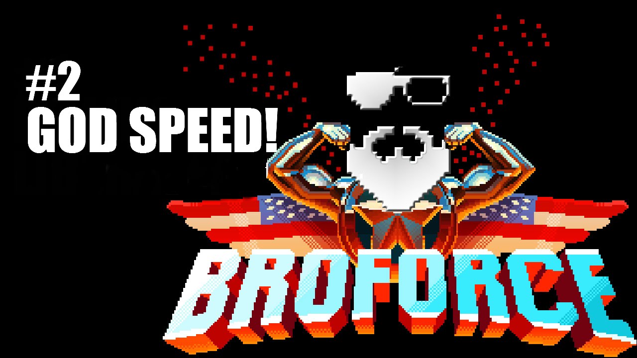 BROFORCE FUN GAMEPLAY LET'S PLAY: EP2 - GURLY FUTSTEPS! - YouTube
