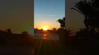Sunset in Almerimar, Spain. #shorts #sunset #almerimar #spain #beautifulview #sunsetlover