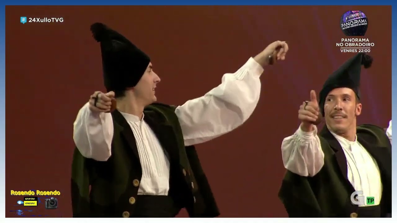 XACARANDAINA Moliñeira da Fonsagrada TVG 24 JULIO#rosendorosendo