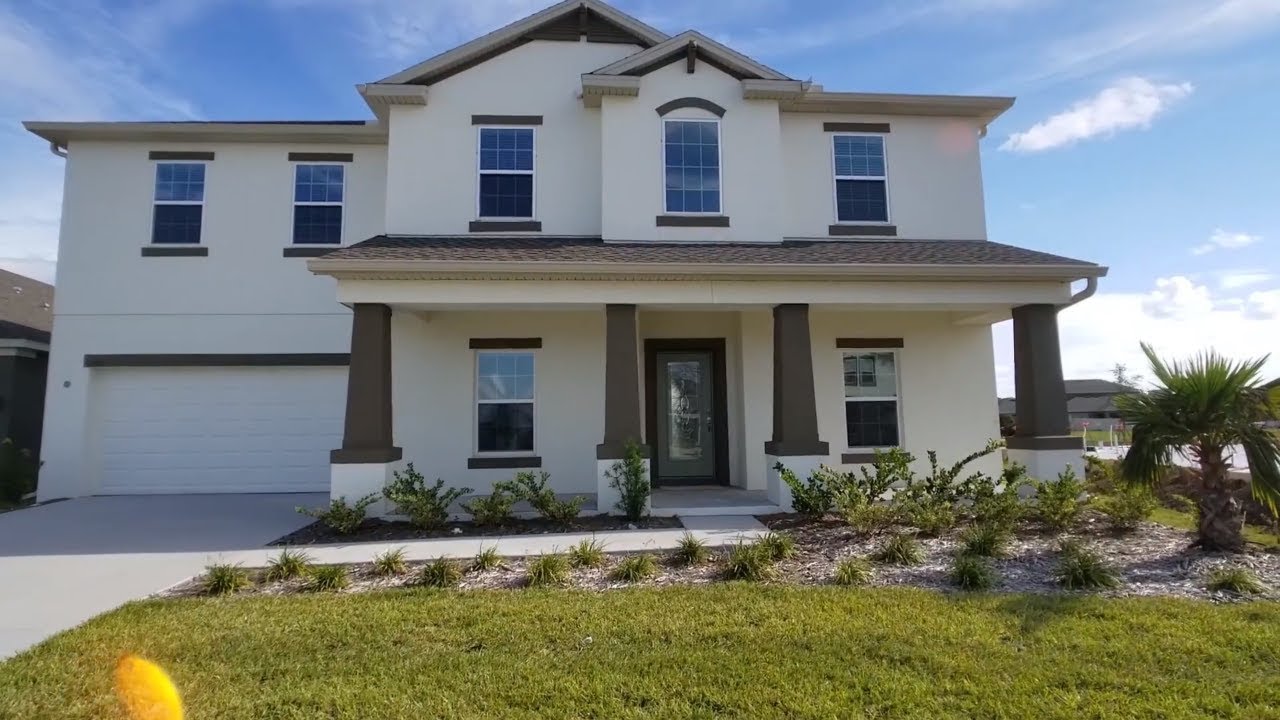 St. Cloud Orlando New Homes Trenton Model Orlando Home Finders
