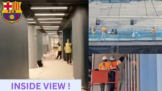 Camp Nou 2 Dressing Rooms Confirmed, Final Terraces Installed &amp; Diamond Area Finishing Begins!