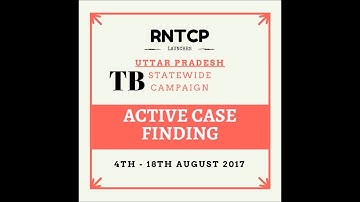Active Case Finding TB Campaign