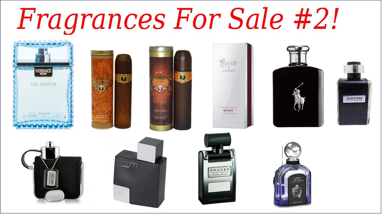 Fragrances For Sale & minireviews part 2! YouTube