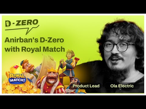 🎙️ D-Zero Podcast Ep. 2: Anirban Plays Royal Match for the First Time 🎮 (Segwise) - video from Segwise