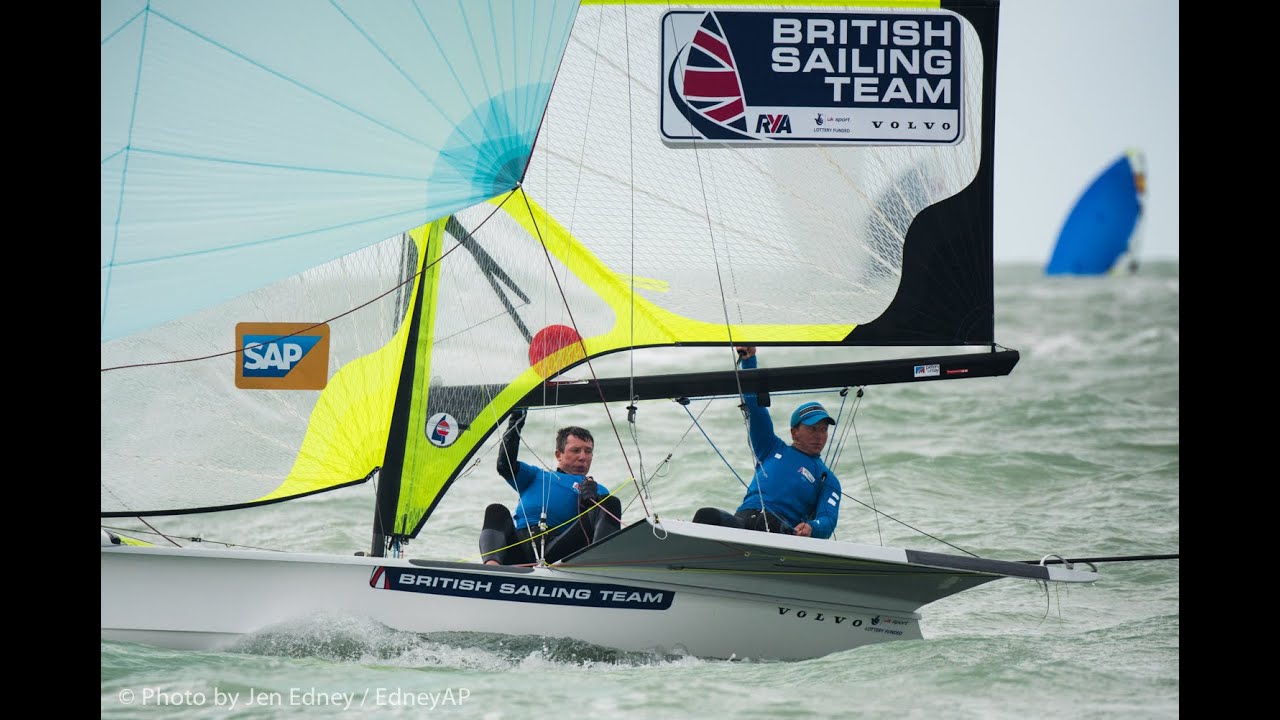 2016 49er Worlds - Pink and Bithell on Day 1