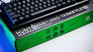 They got it right this time - Razer Huntsman V3 Pro TKL Review