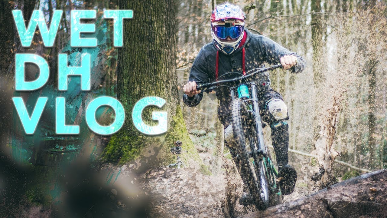 Wet Downhill Shoot - TrailTouch VLOG - YouTube