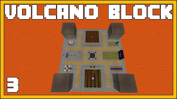 Volcano Block - EP3 - Base Rework & Crop Automation - Modded Minecraft 1.12.2