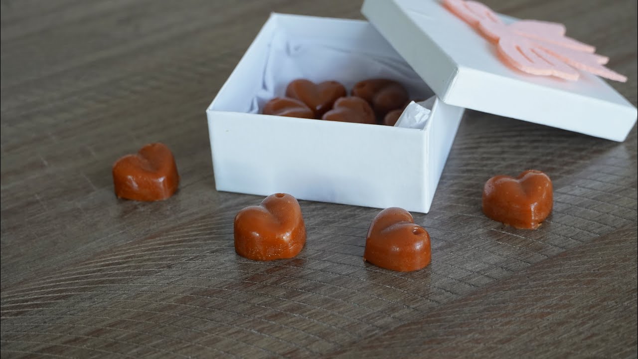 Homemade Chewy Hard Caramel Candies