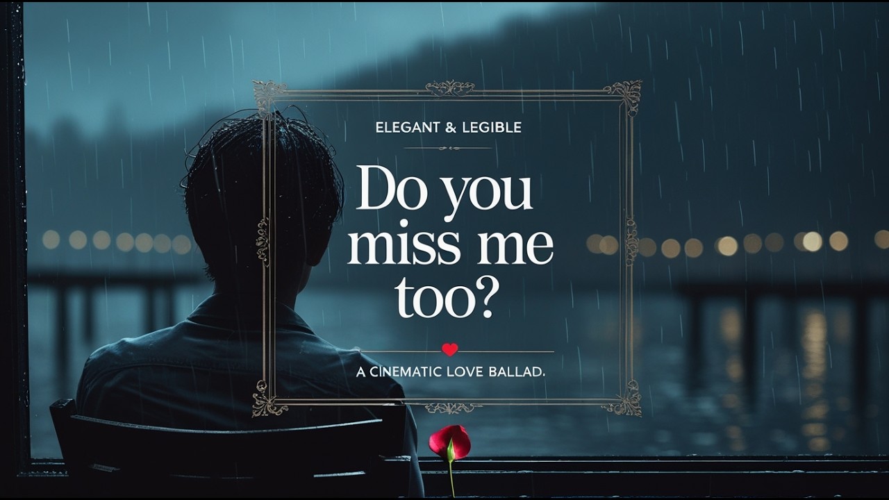 Sad Love Ballad: “Do You Miss Me Too?” - Full Cinematic Version (Tear-Inducing) | Hi-Res Uzic