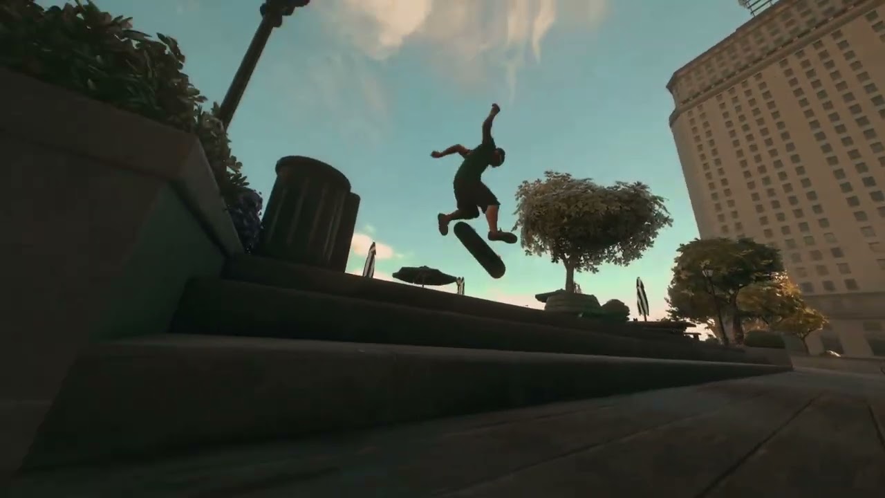 First realistic skate montage