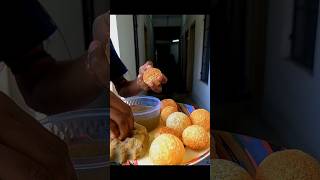 Pani Puri Challenge🤤😍#shorts #golgappa #fuchka #puchka #asmr #food #india #stonepaperscissors