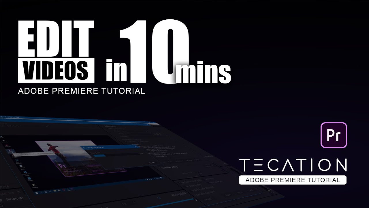 HOW TO EDIT A VIDEO IN 10 MINS (Using Adobe Premiere Pro ) - YouTube