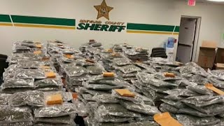 770 pounds found in Brevard storage unit