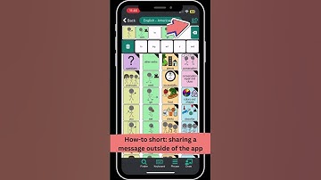How-to shorts: sharing a message outside of the Weave Chat AAC app
