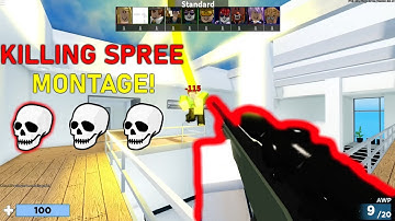 ROBLOX ARSENAL KILLING SPREE MONTAGE!!