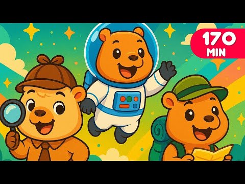 El Capibara y sus Aventuras 🎵 🐝 Abejita Chiquitita 🐥 Patito Juan 🐸 Sapito 🐮 Vaca Lola y 🐔 Bartolito
