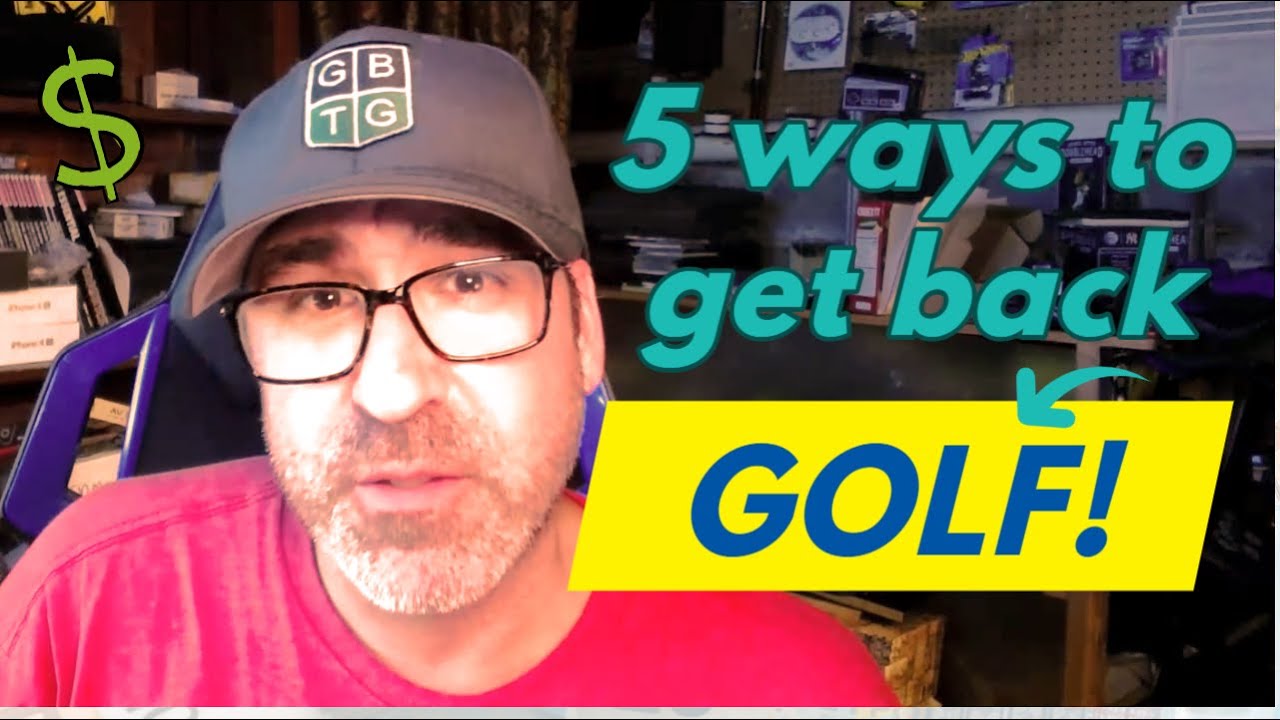 How to Get Back To Golf 5 easy steps
