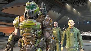 Doomguy Meets His Fanboy Scene