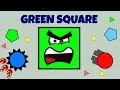 GREEN SQUARE FOUND - DIEP.IO | MAZE GAME SPIKE VS GUNNER