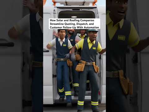 Solar and Roofing Quoting, Dispatch, and Follow-Up Automation thumbnail