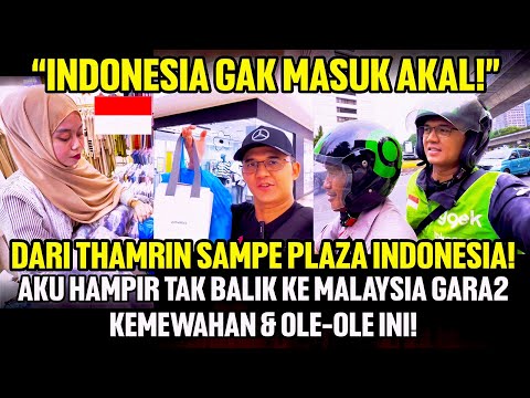 “This is my first time at Plaza Indonesia, and I'm SHOCKED! It's even more luxurious than I imagi...