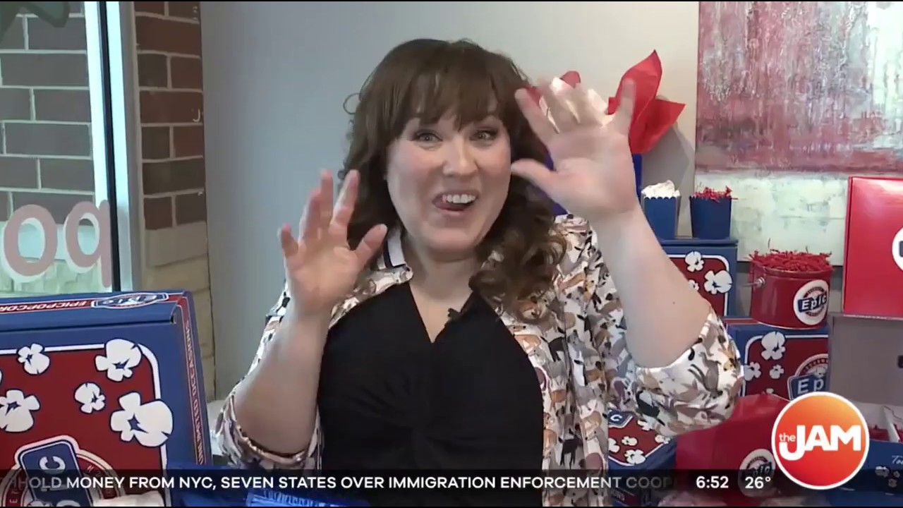 Epic Gourmet Popcorn on CW's The Jam - February 27, 2020