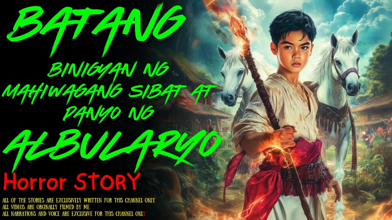 BATANG BINIGYAN NG MAHIWAGANG SIBAT AT PANYO NG ALBULARYO | Kwentong Aswang | True Story