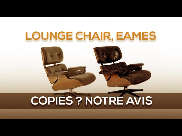 Fauteuil Lounge Eames copie avis - YouTube