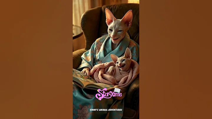 Watch the video about Happy Tuesday! 🌺 Sphinx Story-time! Adorable Cat Mama & Kitten Share a Laugh 🐾 😂🐱♥️🤩 ENJOY!