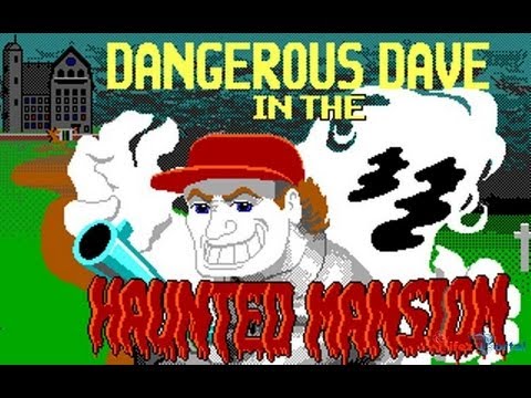 Dangerous Dave (1991) DOS / EGA,с Майкером