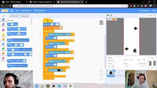 IT-квантум. Разработка игры Brick Game: Racing. На языке Scratch.