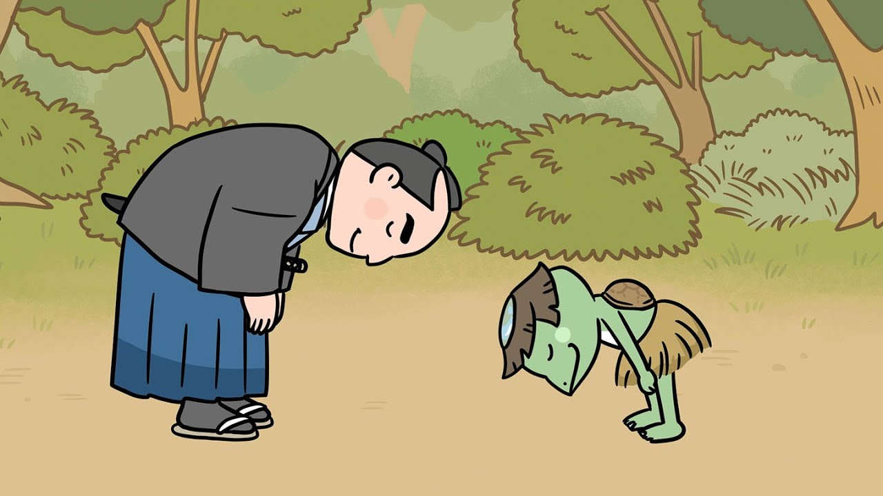 #65ｰ2　がっぱのお礼【むかしばなしのおへや～伝えたい日本昔話～】