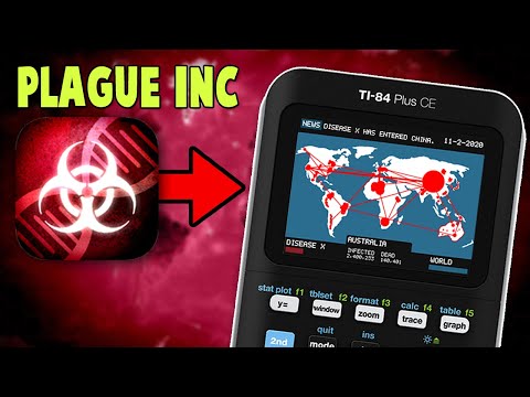 So I coded Plague Inc. for a Calculator