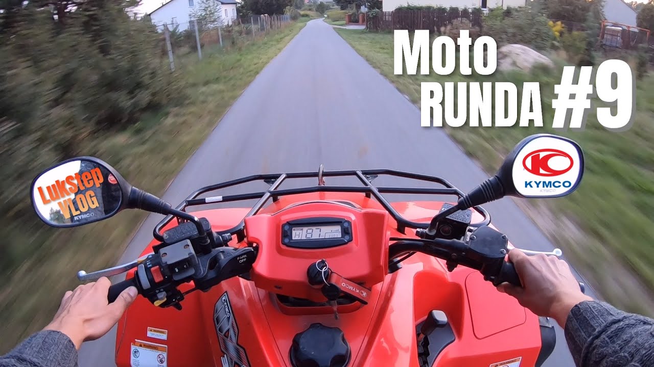 Moto Runda #9 Kymco MXU 300R 😁 mały zwinny quad idealny w teren, na budowę i dla rolnika 😉 vmax ✊