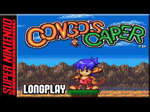 Congou0027s Caper - Full Game 100% Walkthrough | Longplay - SNES