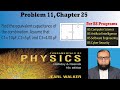Problem 11 Chapter 25 | Fundamentals of Physics| Solution by Dr. Riaz