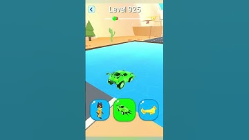 Shape Shifting 2 GAMEPLAY Level No - 925 Walkthrough - New Update Car Racing #ShapeShifting #shorts